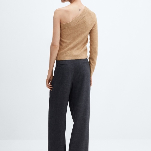 Mango Asymmetrical Half Sleeve Sweater​​​ - Picture 2 of 5